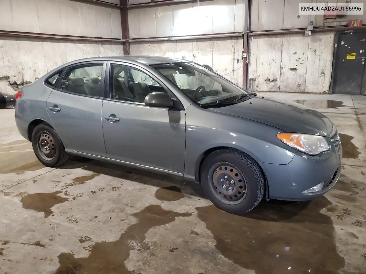 2010 Hyundai Elantra Blue VIN: KMHDU4AD2AU156996 Lot: 63251525