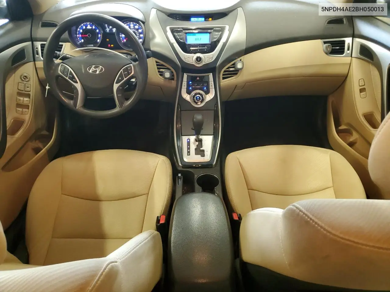 2011 Hyundai Elantra Gls VIN: 5NPDH4AE2BH050013 Lot: 62821485