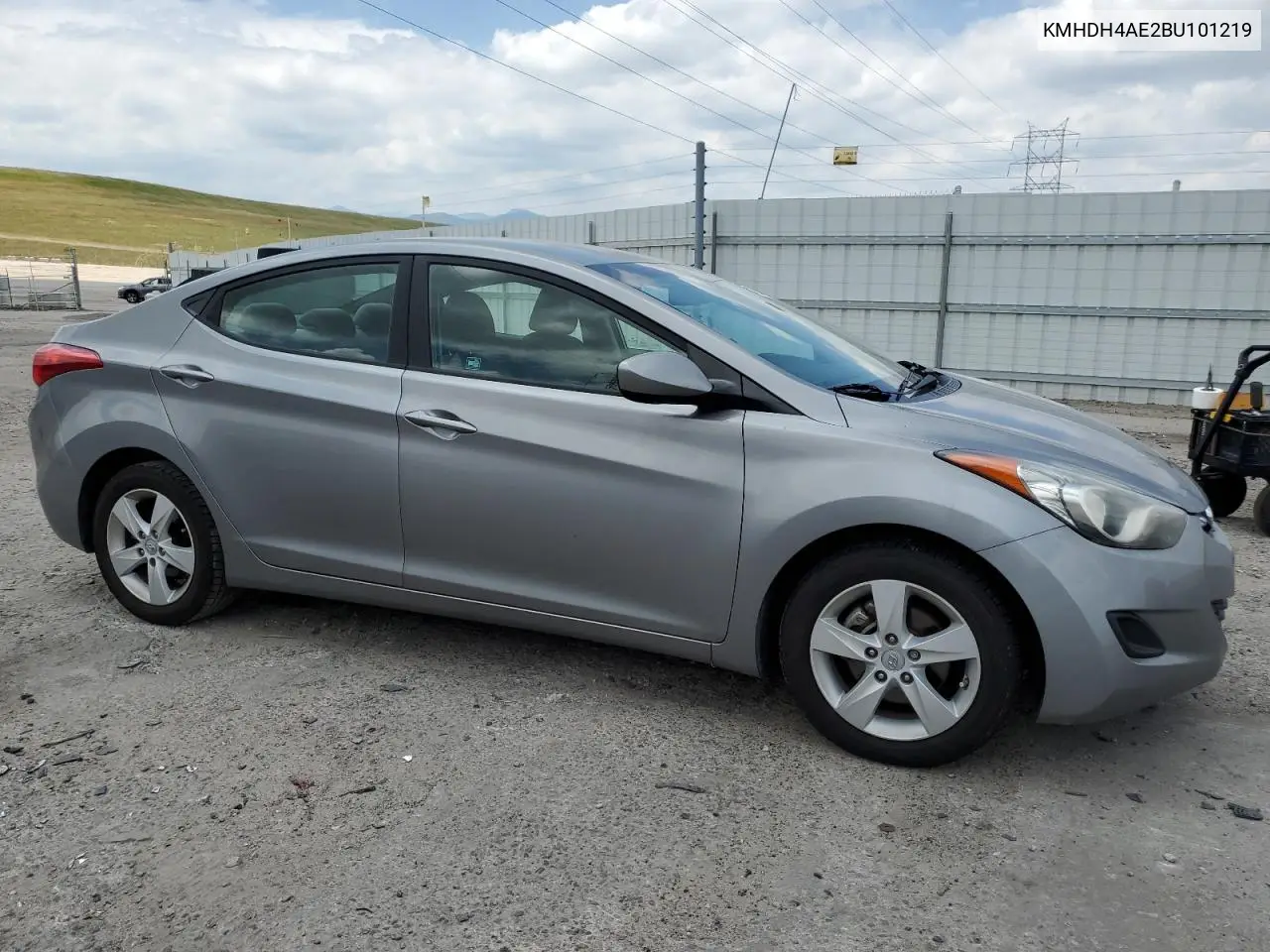 2011 Hyundai Elantra Gls VIN: KMHDH4AE2BU101219 Lot: 63112025