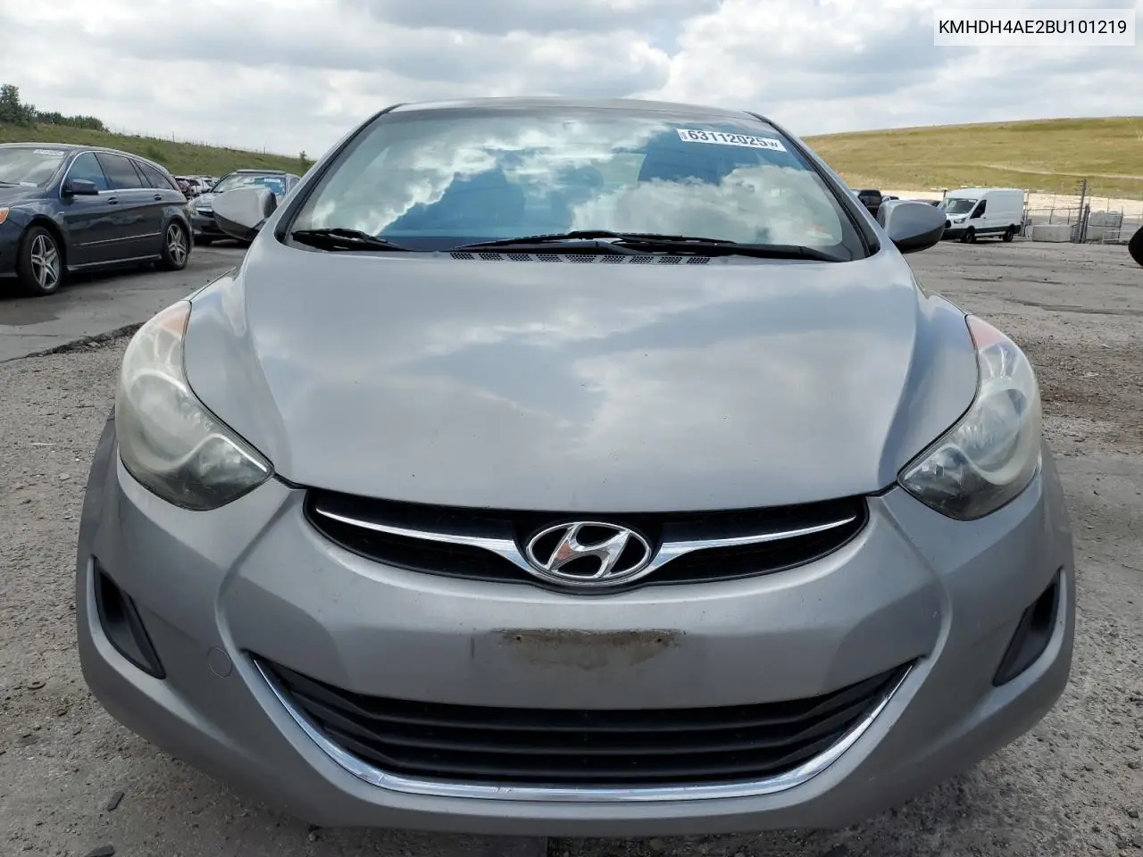 2011 Hyundai Elantra Gls VIN: KMHDH4AE2BU101219 Lot: 63112025
