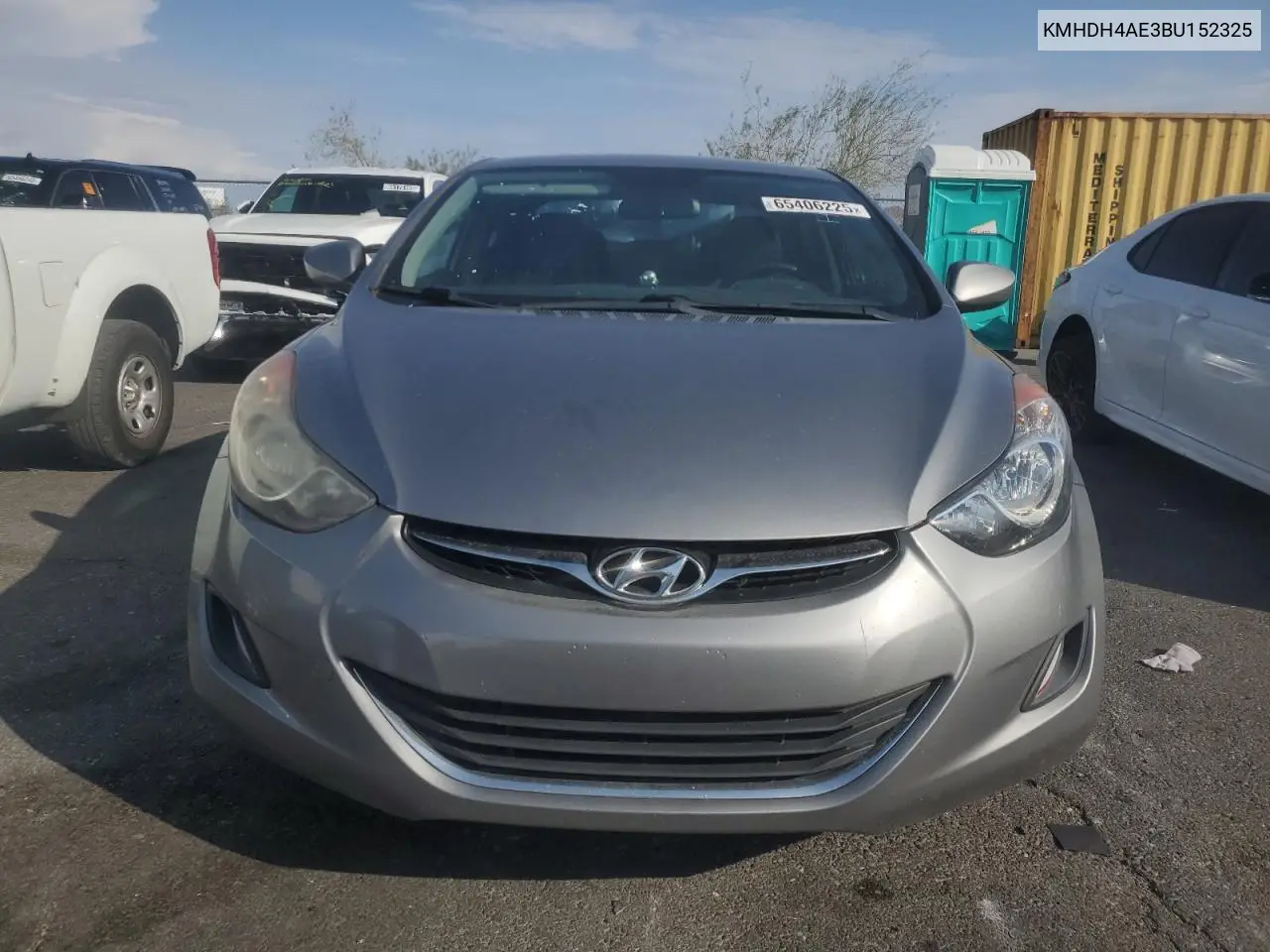 2011 Hyundai Elantra Gls VIN: KMHDH4AE3BU152325 Lot: 65406225