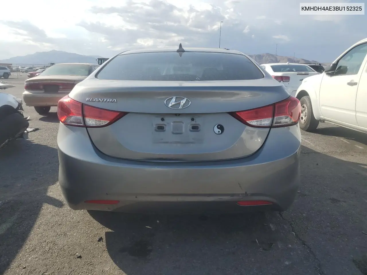 2011 Hyundai Elantra Gls VIN: KMHDH4AE3BU152325 Lot: 65406225