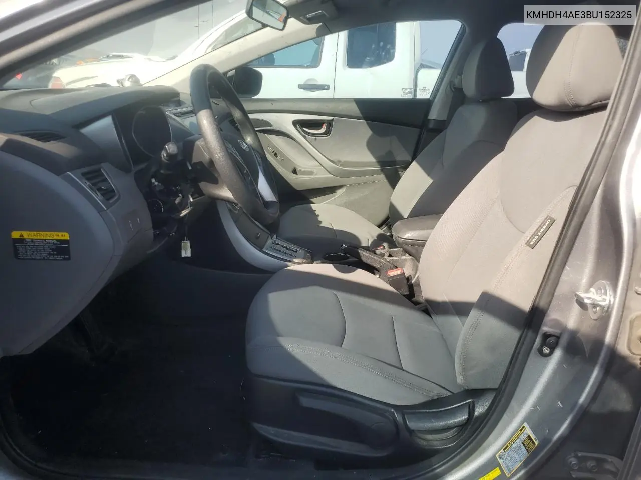 2011 Hyundai Elantra Gls VIN: KMHDH4AE3BU152325 Lot: 65406225