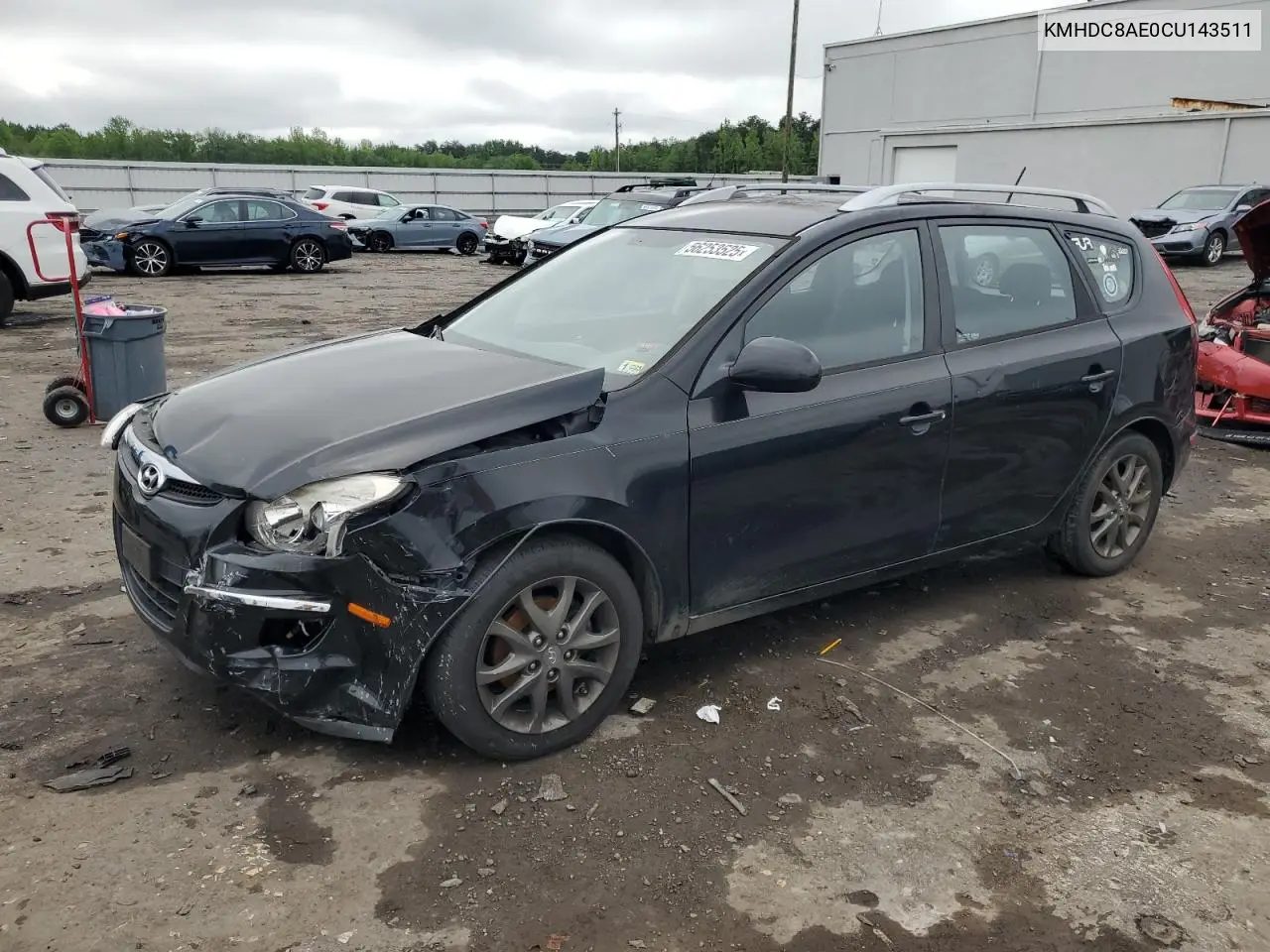 2012 Hyundai Elantra Touring Gls VIN: KMHDC8AE0CU143511 Lot: 56253525