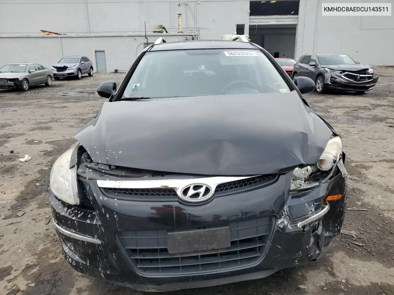 2012 Hyundai Elantra Touring Gls VIN: KMHDC8AE0CU143511 Lot: 56253525