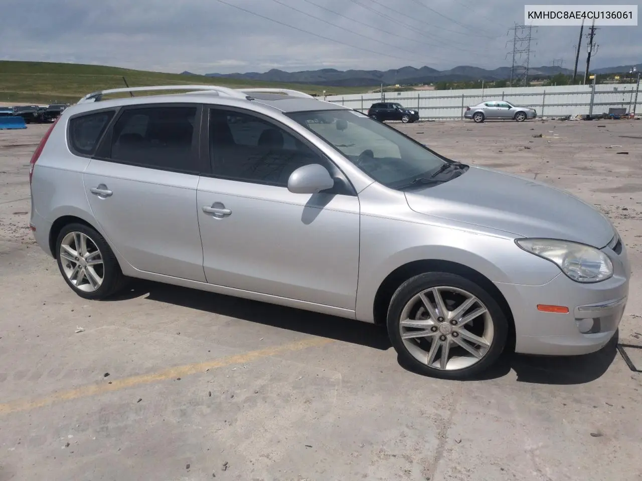 2012 Hyundai Elantra Touring Gls VIN: KMHDC8AE4CU136061 Lot: 56802825