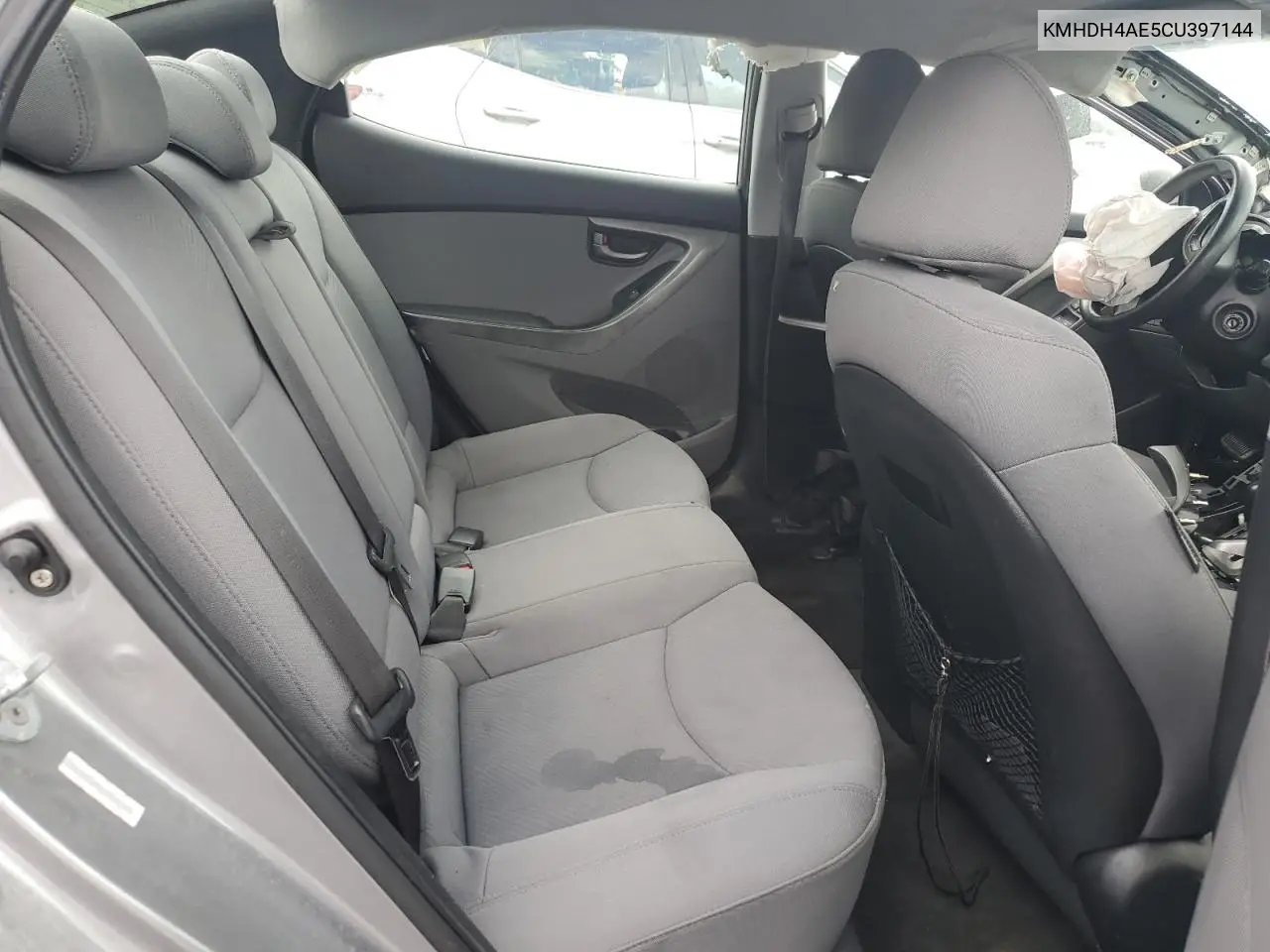 2012 Hyundai Elantra Gls VIN: KMHDH4AE5CU397144 Lot: 57083355