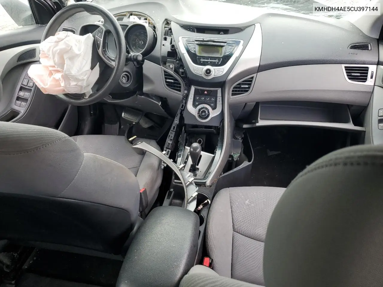 2012 Hyundai Elantra Gls VIN: KMHDH4AE5CU397144 Lot: 57083355