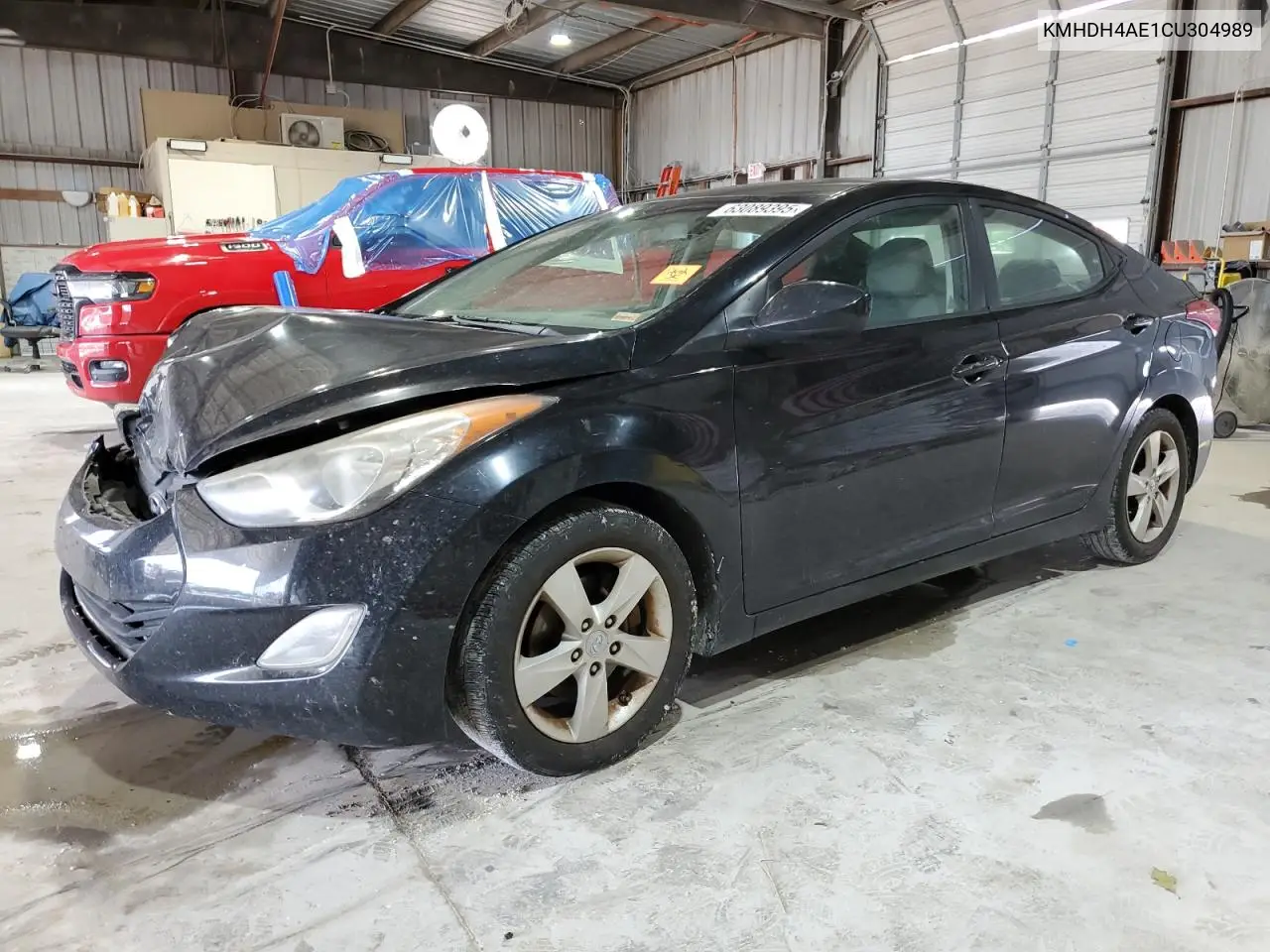 2012 Hyundai Elantra Gls VIN: KMHDH4AE1CU304989 Lot: 63089395