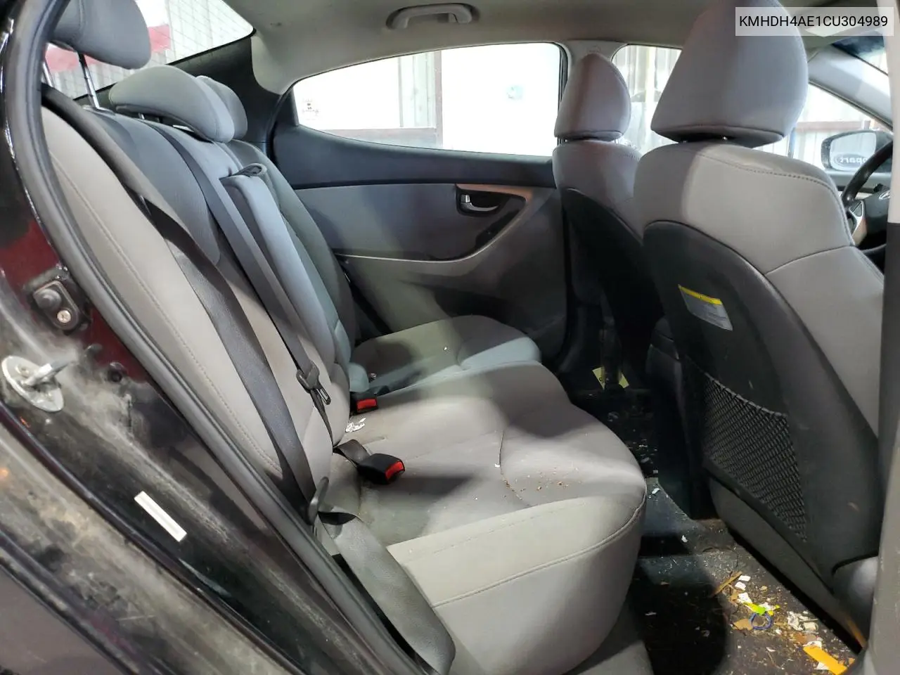 2012 Hyundai Elantra Gls VIN: KMHDH4AE1CU304989 Lot: 63089395