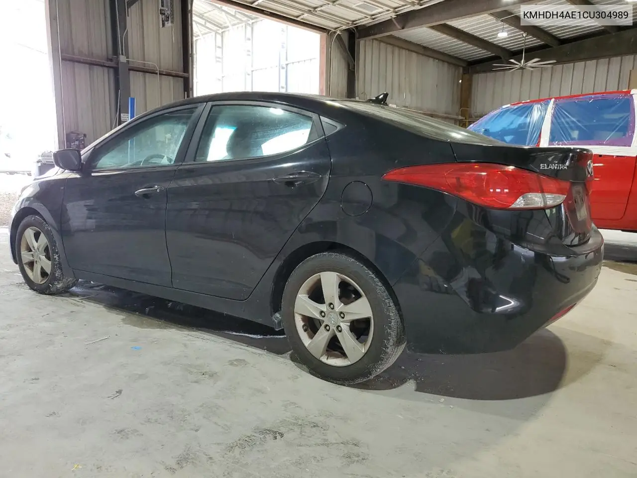 2012 Hyundai Elantra Gls VIN: KMHDH4AE1CU304989 Lot: 63089395