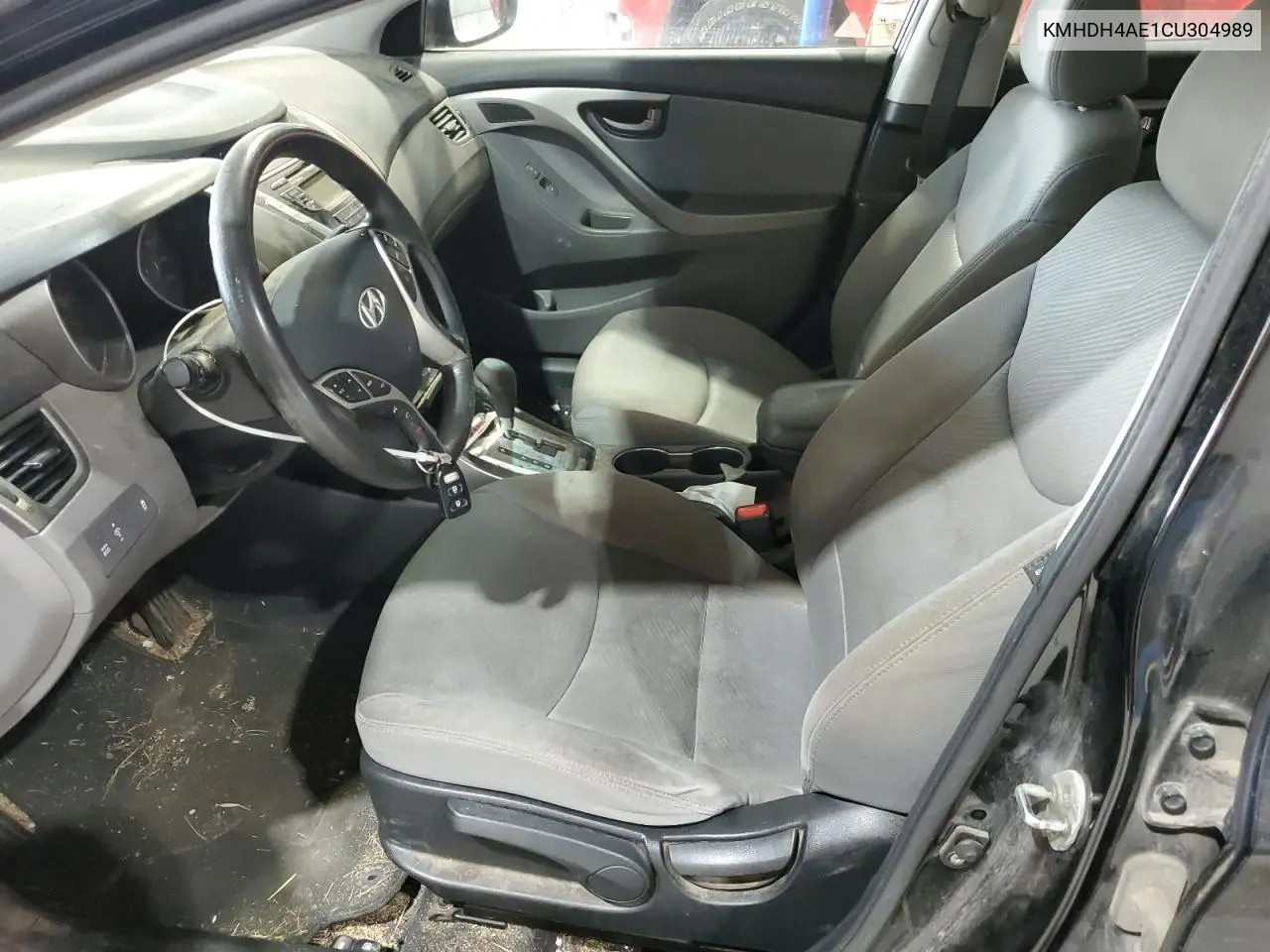 2012 Hyundai Elantra Gls VIN: KMHDH4AE1CU304989 Lot: 63089395