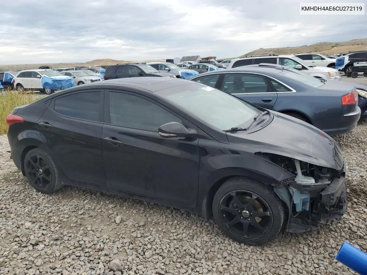 2012 Hyundai Elantra Gls VIN: KMHDH4AE6CU272119 Lot: 63117775