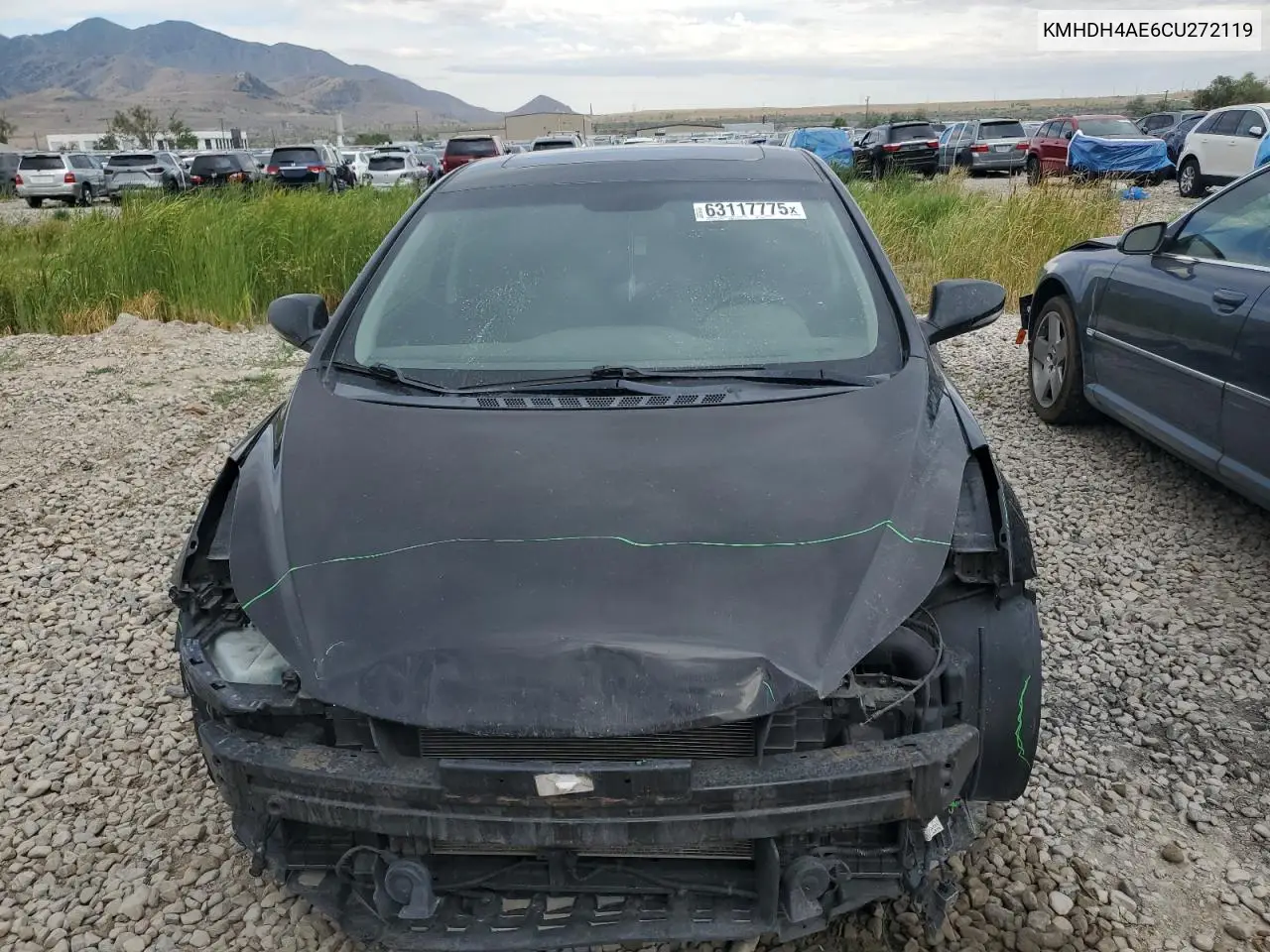 2012 Hyundai Elantra Gls VIN: KMHDH4AE6CU272119 Lot: 63117775