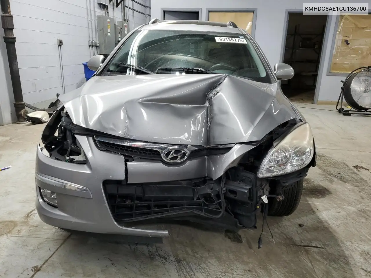 2012 Hyundai Elantra Touring Gls VIN: KMHDC8AE1CU136700 Lot: 63186275