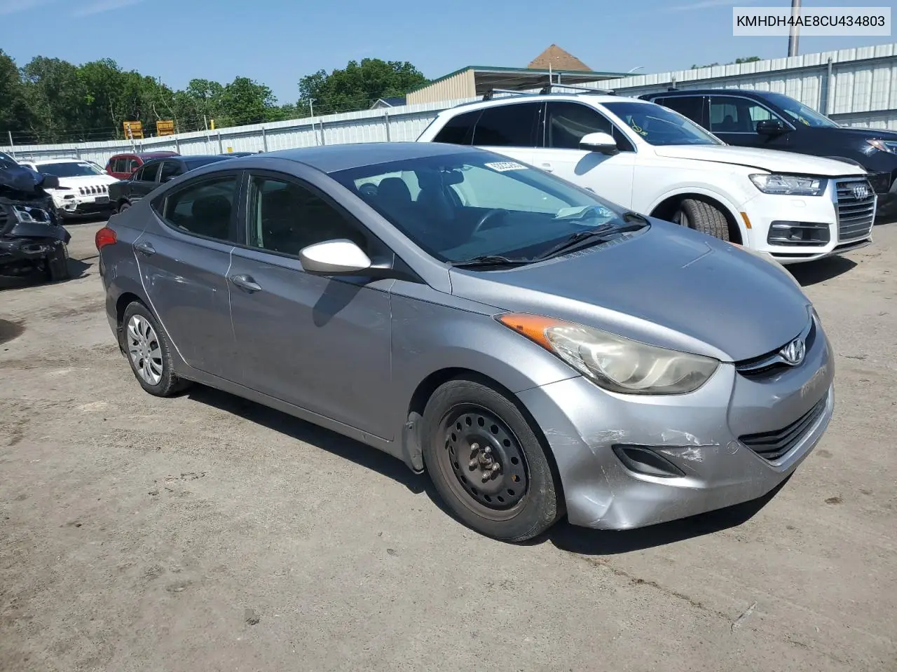 2012 Hyundai Elantra Gls VIN: KMHDH4AE8CU434803 Lot: 63223865