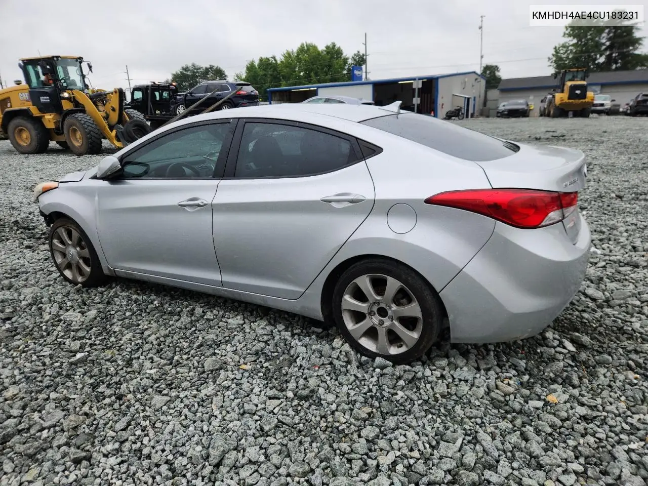 2012 Hyundai Elantra Gls VIN: KMHDH4AE4CU183231 Lot: 63235055