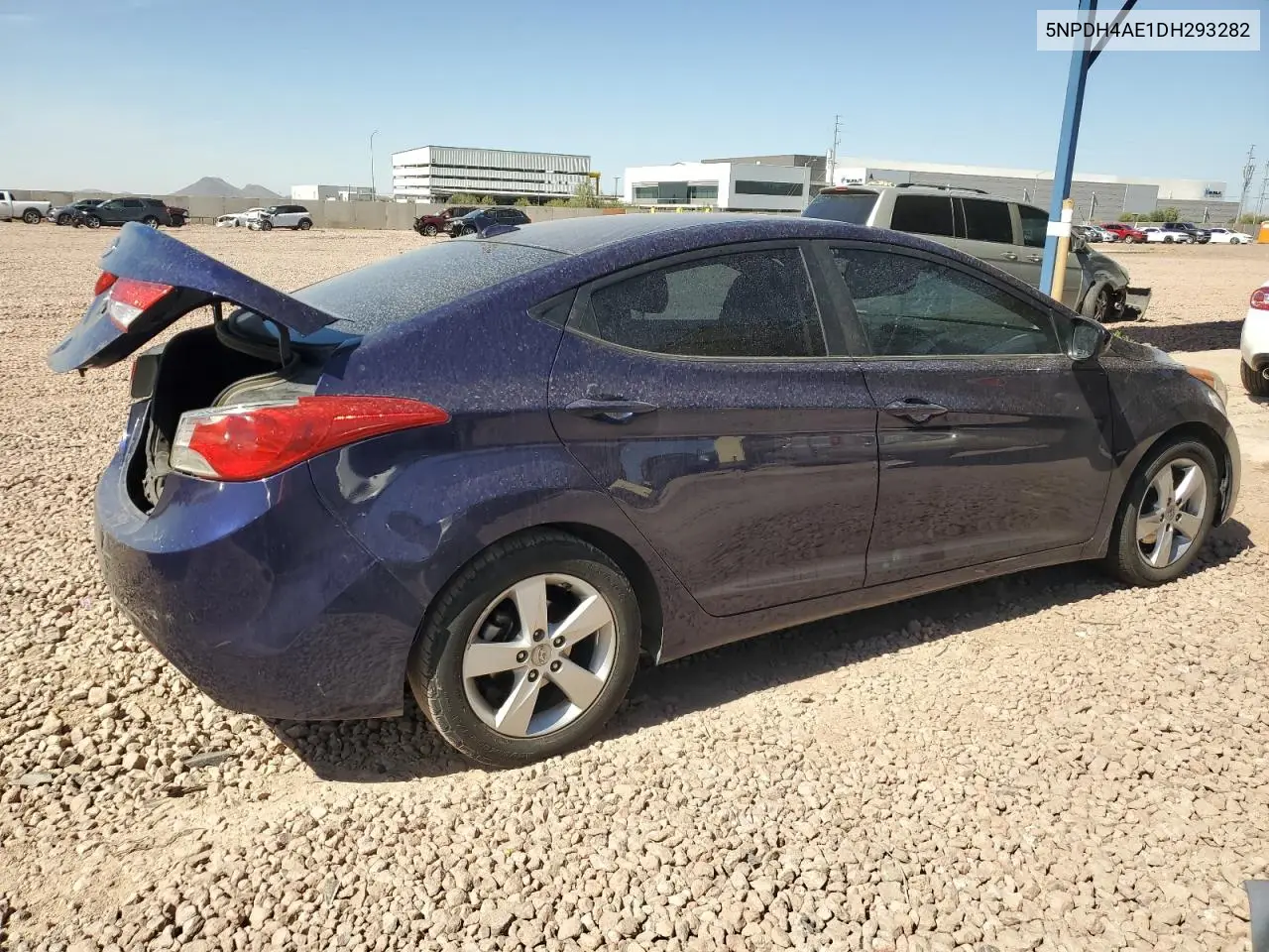 2013 Hyundai Elantra Gls VIN: 5NPDH4AE1DH293282 Lot: 47489485