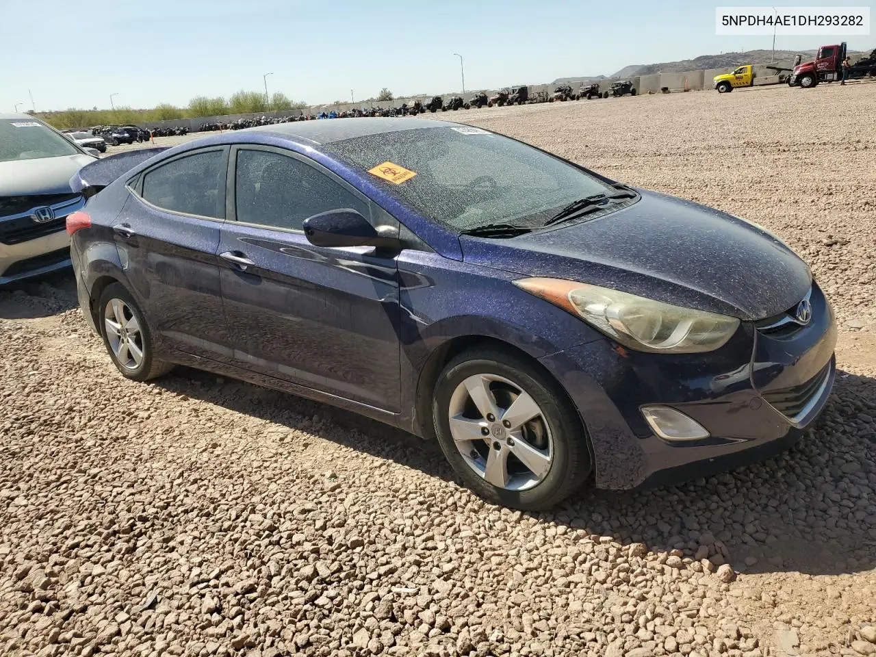 2013 Hyundai Elantra Gls VIN: 5NPDH4AE1DH293282 Lot: 47489485