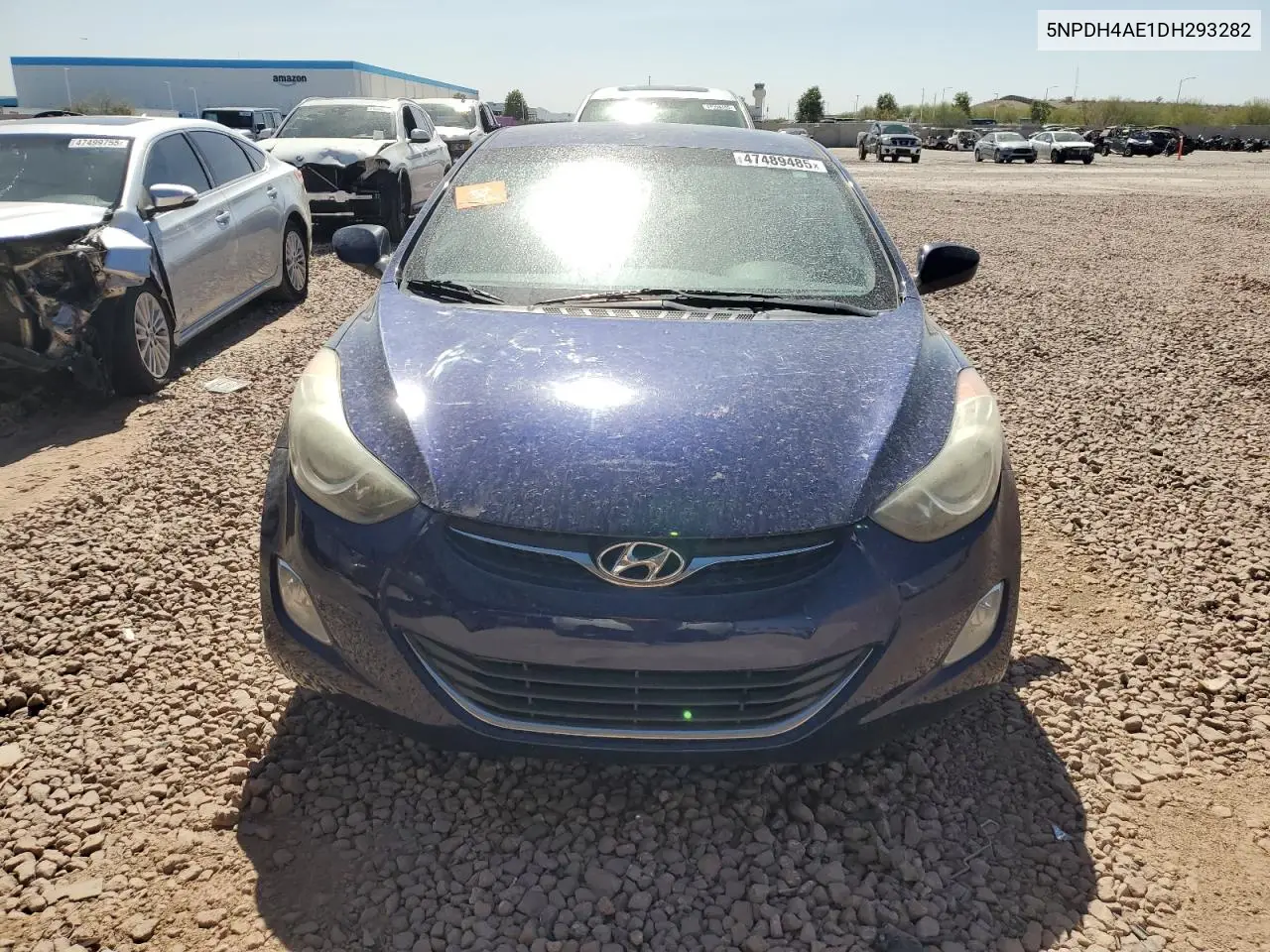 2013 Hyundai Elantra Gls VIN: 5NPDH4AE1DH293282 Lot: 47489485