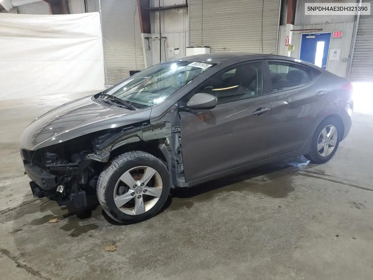 2013 Hyundai Elantra Gls VIN: 5NPDH4AE3DH321390 Lot: 56351975