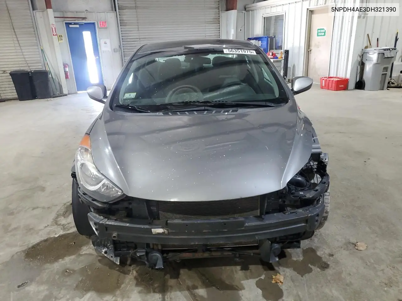 2013 Hyundai Elantra Gls VIN: 5NPDH4AE3DH321390 Lot: 56351975