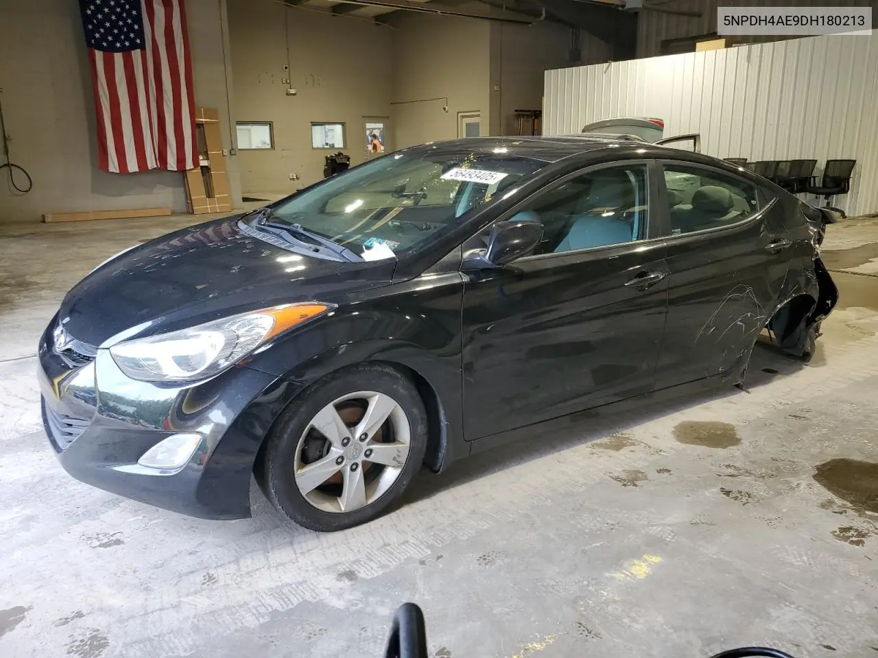 2013 Hyundai Elantra Gls VIN: 5NPDH4AE9DH180213 Lot: 56493405