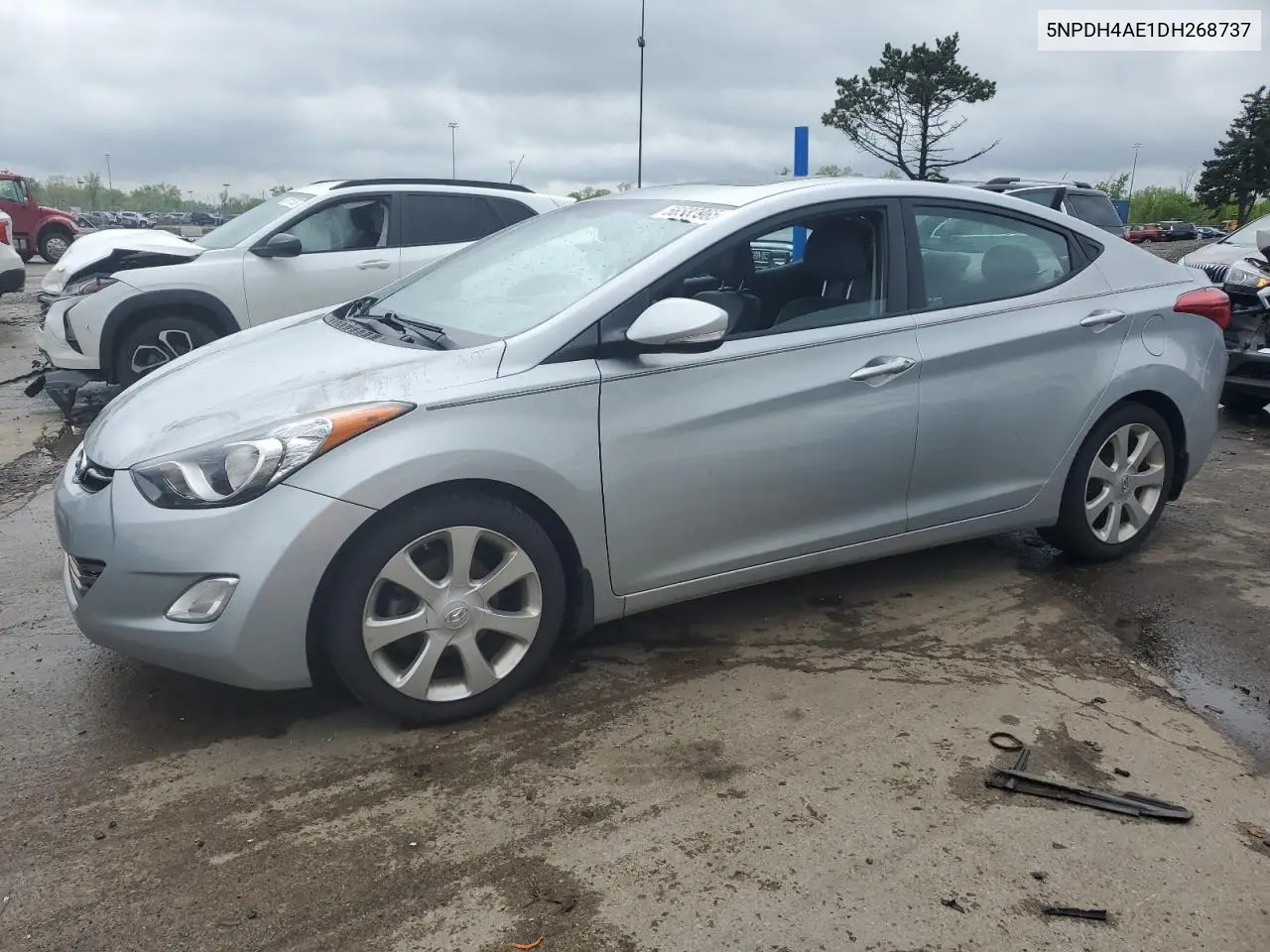 2013 Hyundai Elantra Gls VIN: 5NPDH4AE1DH268737 Lot: 56533965