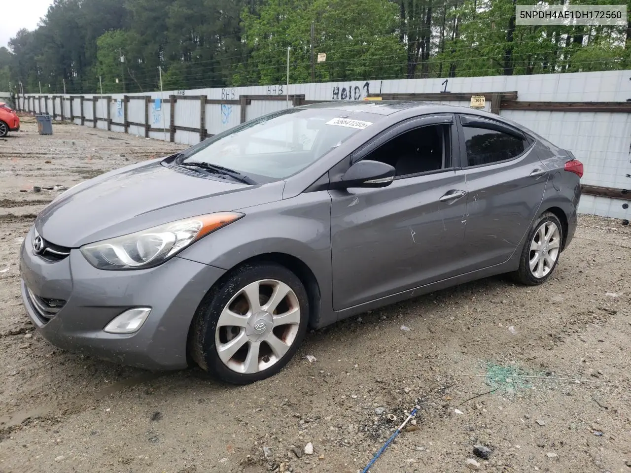 2013 Hyundai Elantra Gls VIN: 5NPDH4AE1DH172560 Lot: 56641285