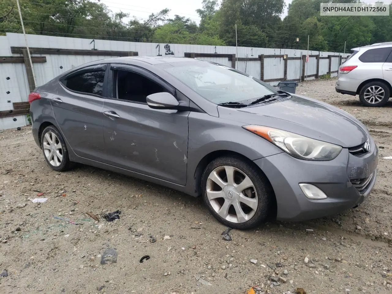 2013 Hyundai Elantra Gls VIN: 5NPDH4AE1DH172560 Lot: 56641285