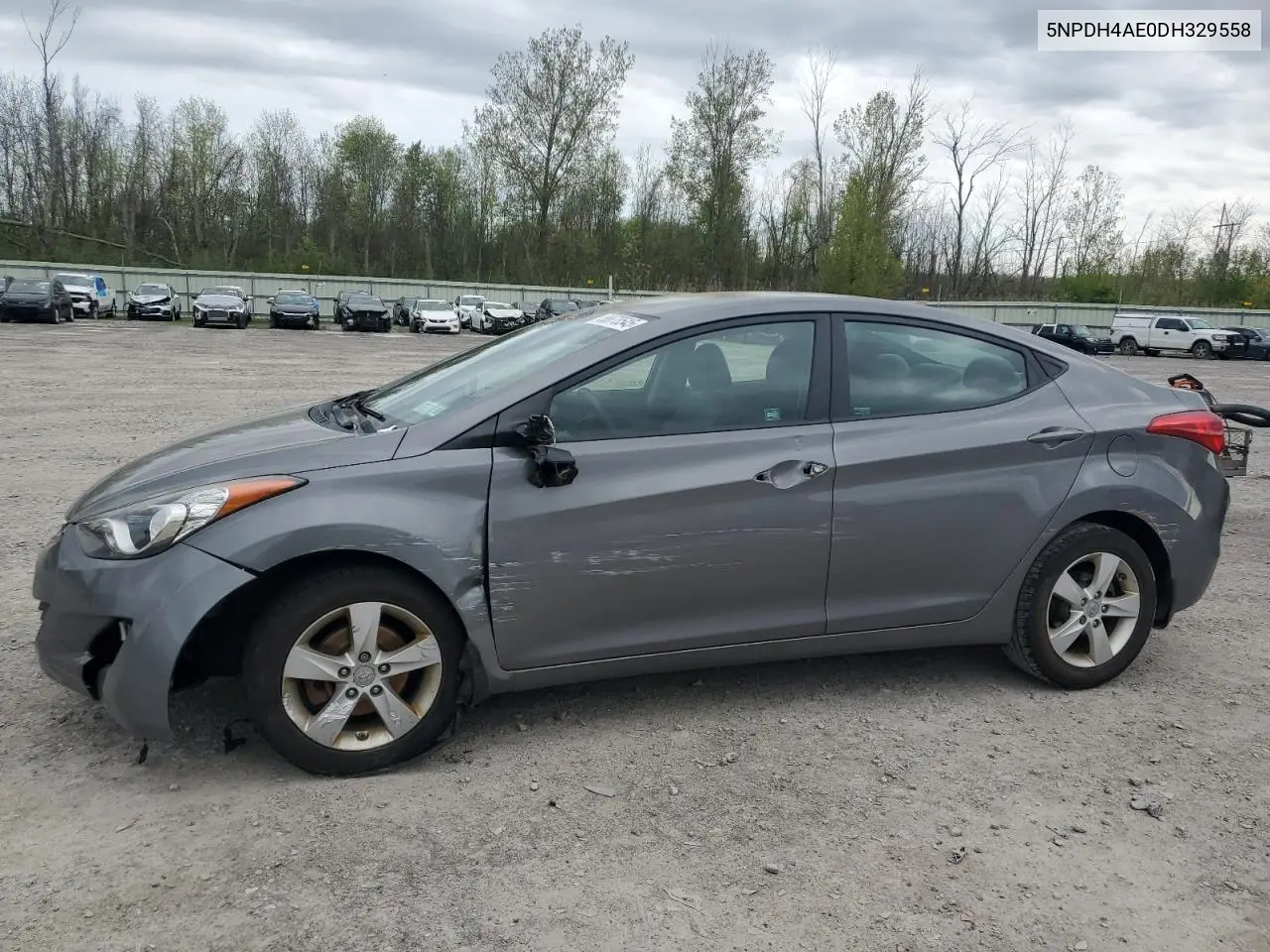 2013 Hyundai Elantra Gls VIN: 5NPDH4AE0DH329558 Lot: 56678545