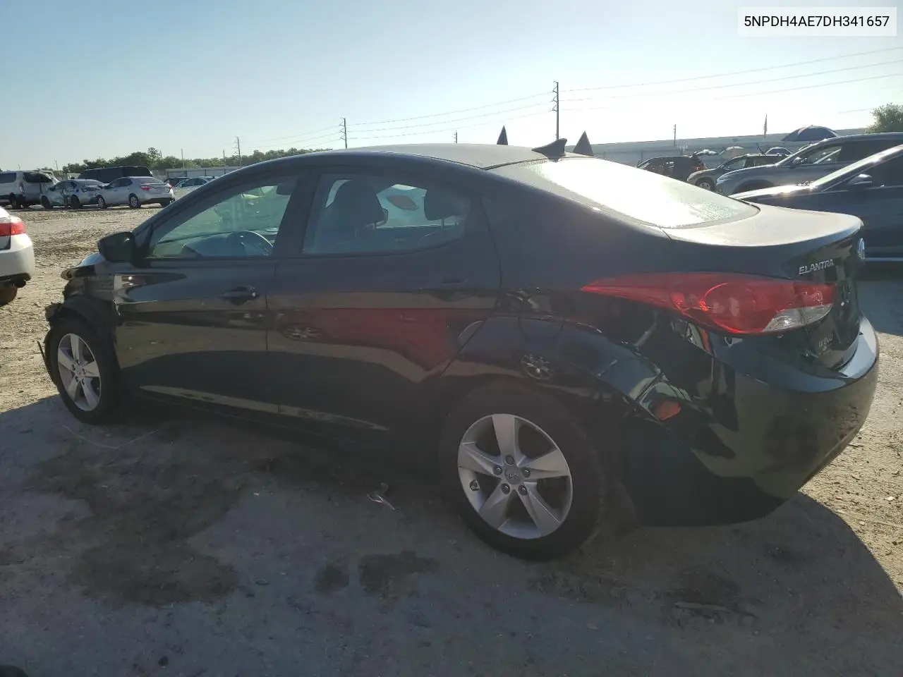 2013 Hyundai Elantra Gls VIN: 5NPDH4AE7DH341657 Lot: 56718695
