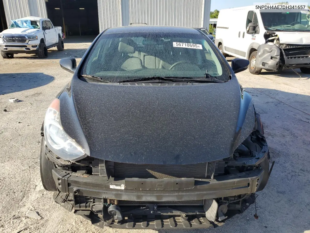 2013 Hyundai Elantra Gls VIN: 5NPDH4AE7DH341657 Lot: 56718695