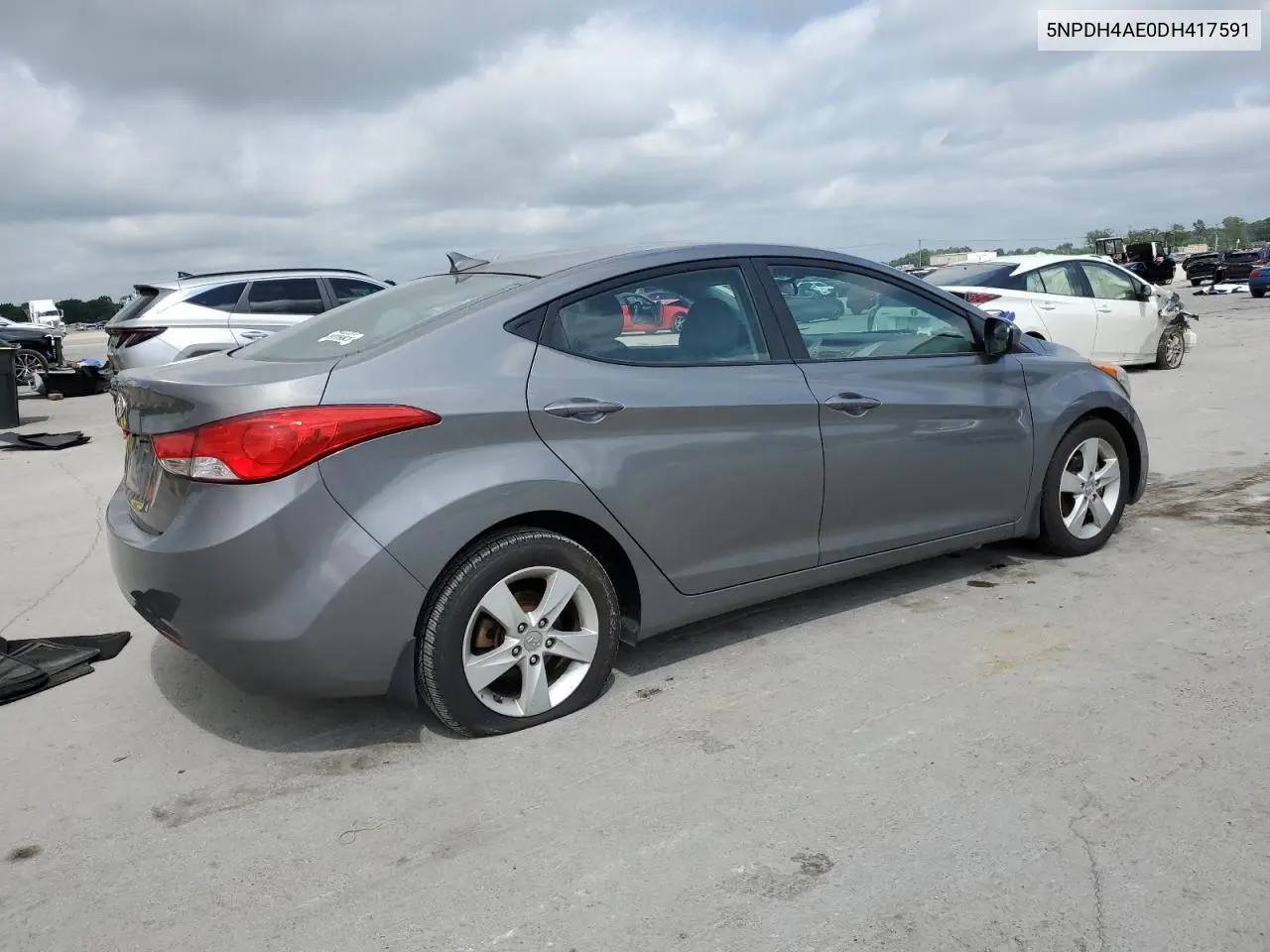 2013 Hyundai Elantra Gls VIN: 5NPDH4AE0DH417591 Lot: 56737485