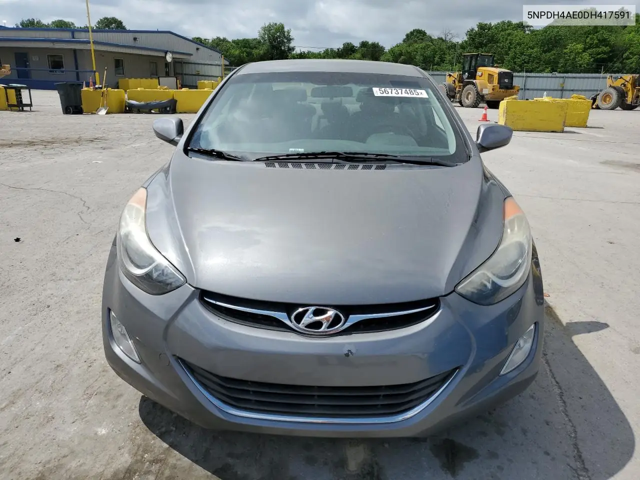 2013 Hyundai Elantra Gls VIN: 5NPDH4AE0DH417591 Lot: 56737485