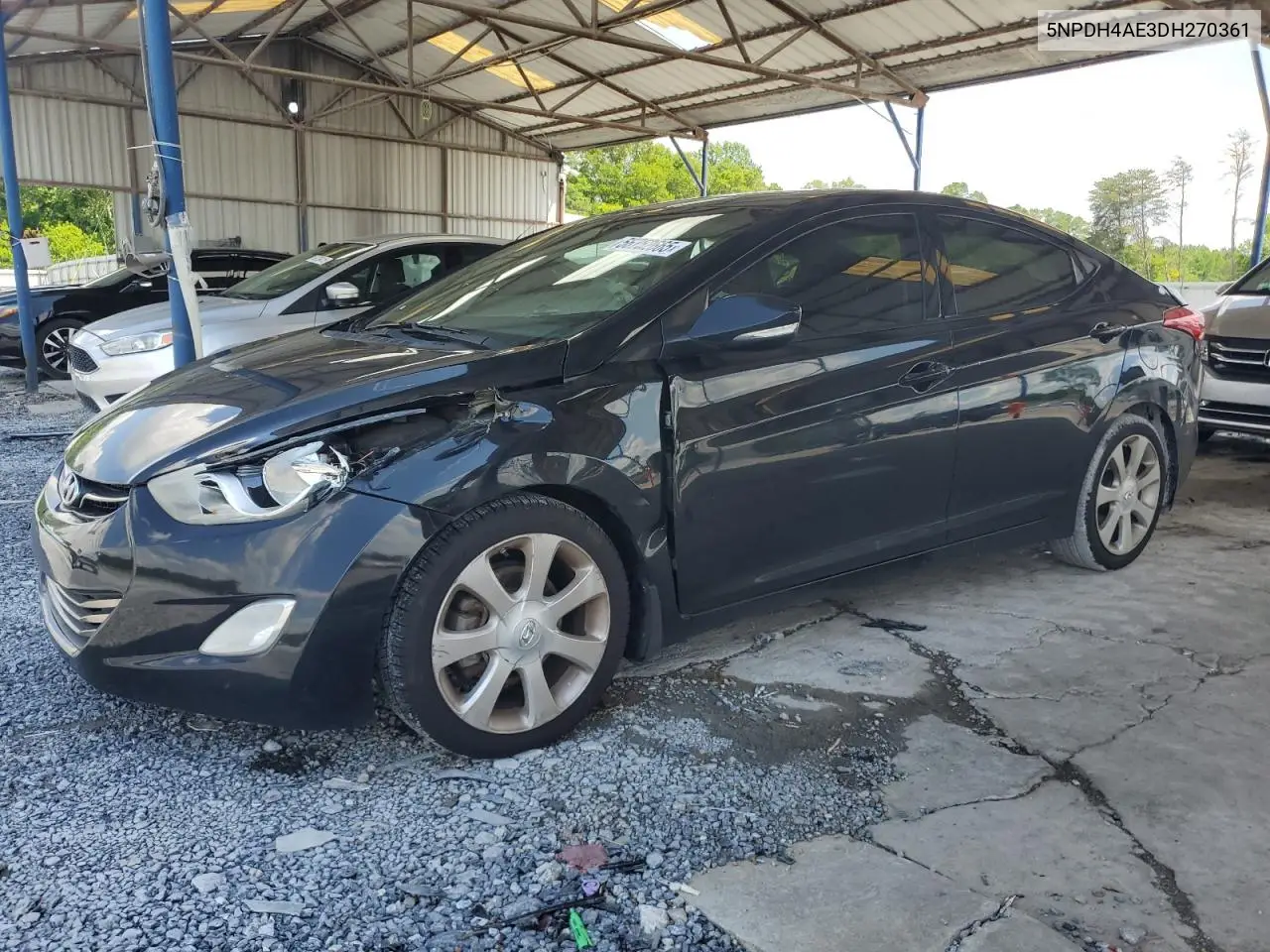 2013 Hyundai Elantra Gls VIN: 5NPDH4AE3DH270361 Lot: 56752665