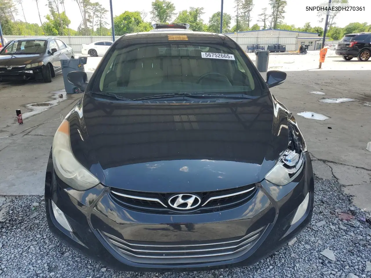 2013 Hyundai Elantra Gls VIN: 5NPDH4AE3DH270361 Lot: 56752665