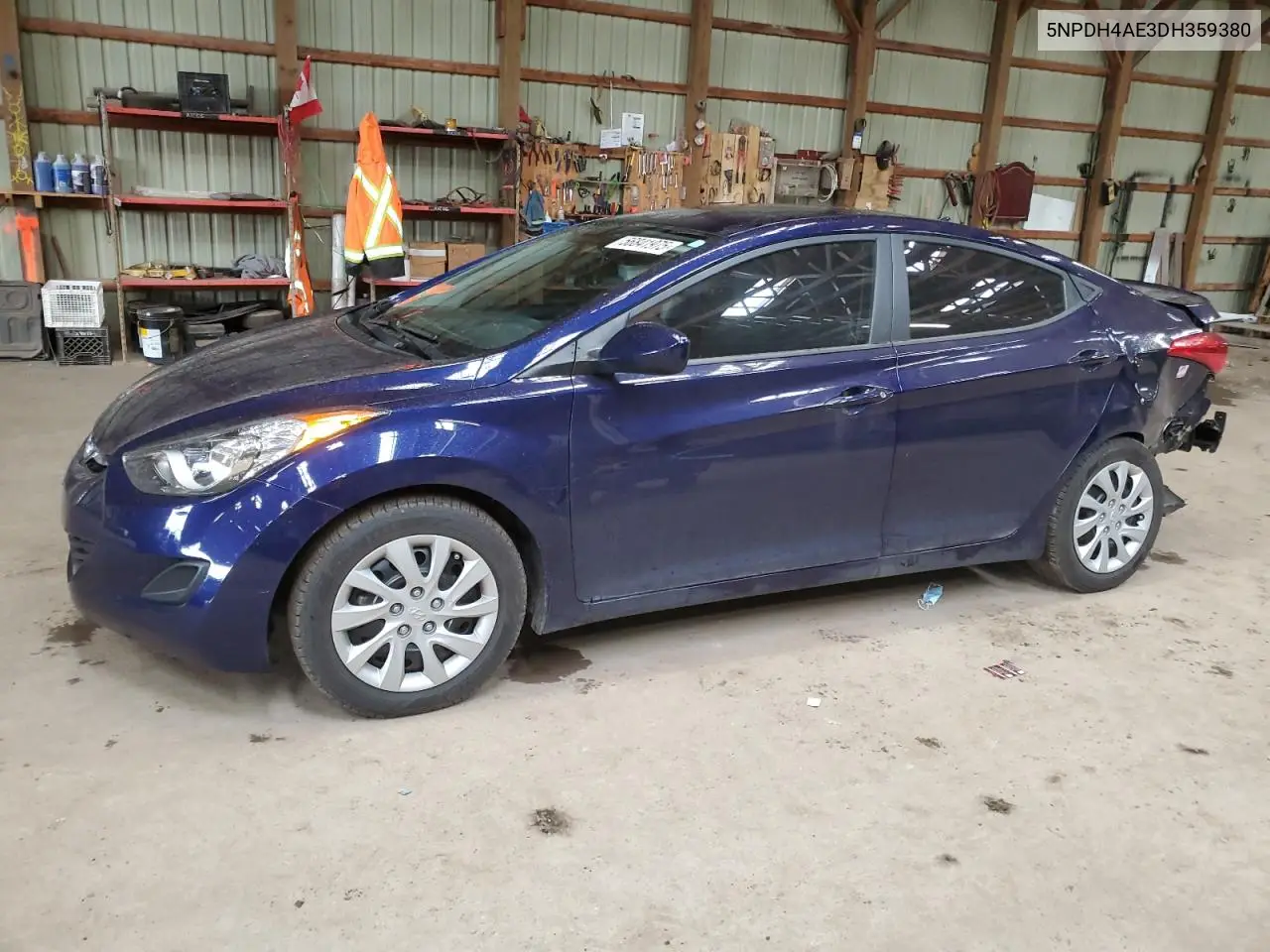 2013 Hyundai Elantra Gls VIN: 5NPDH4AE3DH359380 Lot: 56841975