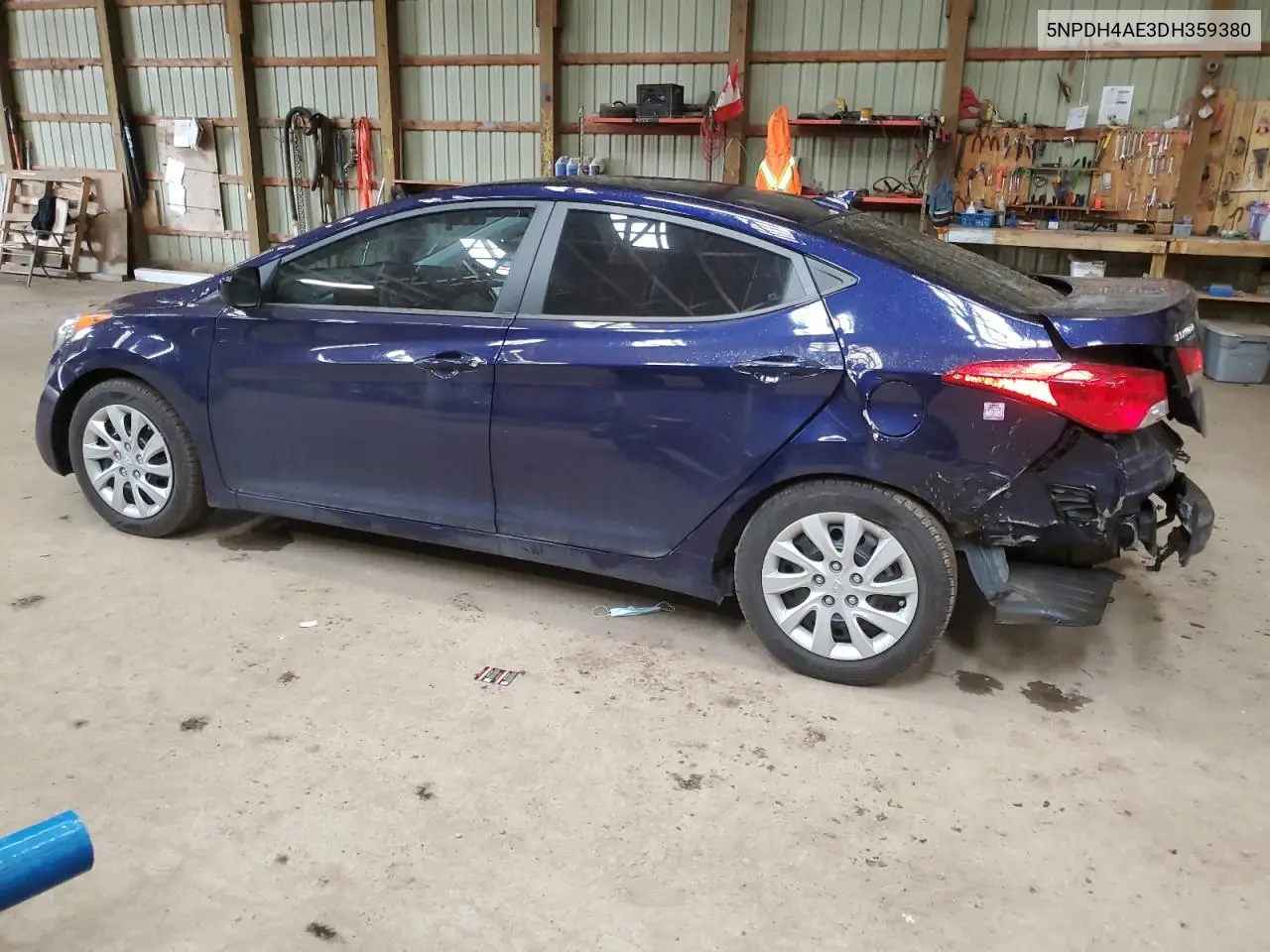 2013 Hyundai Elantra Gls VIN: 5NPDH4AE3DH359380 Lot: 56841975