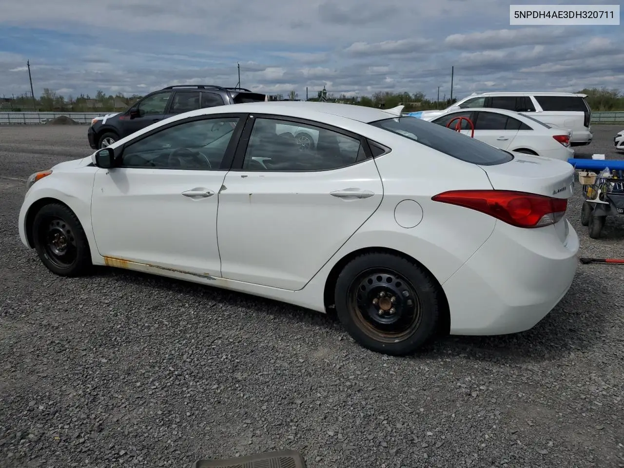 2013 Hyundai Elantra Gls VIN: 5NPDH4AE3DH320711 Lot: 56982805