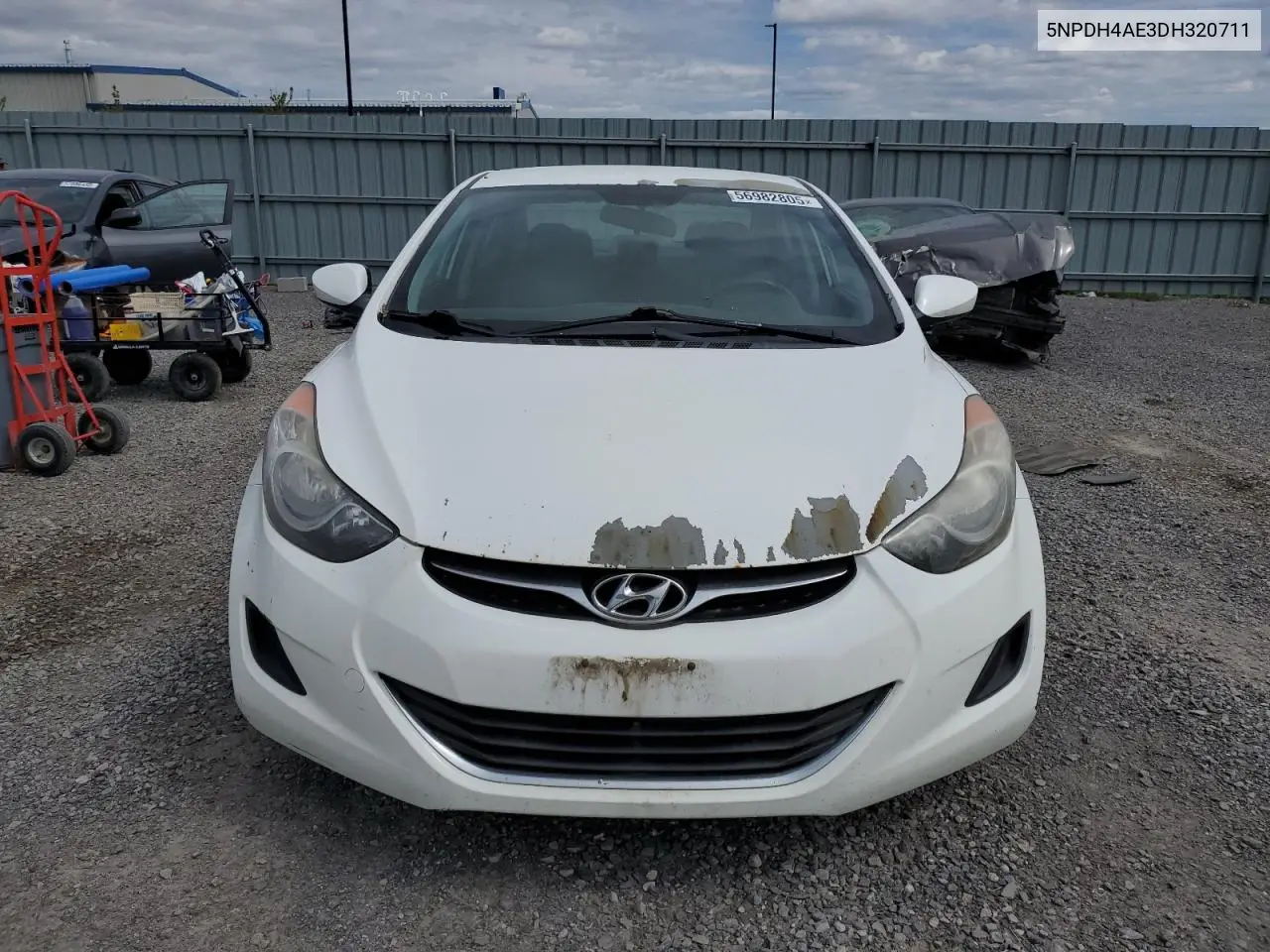 2013 Hyundai Elantra Gls VIN: 5NPDH4AE3DH320711 Lot: 56982805