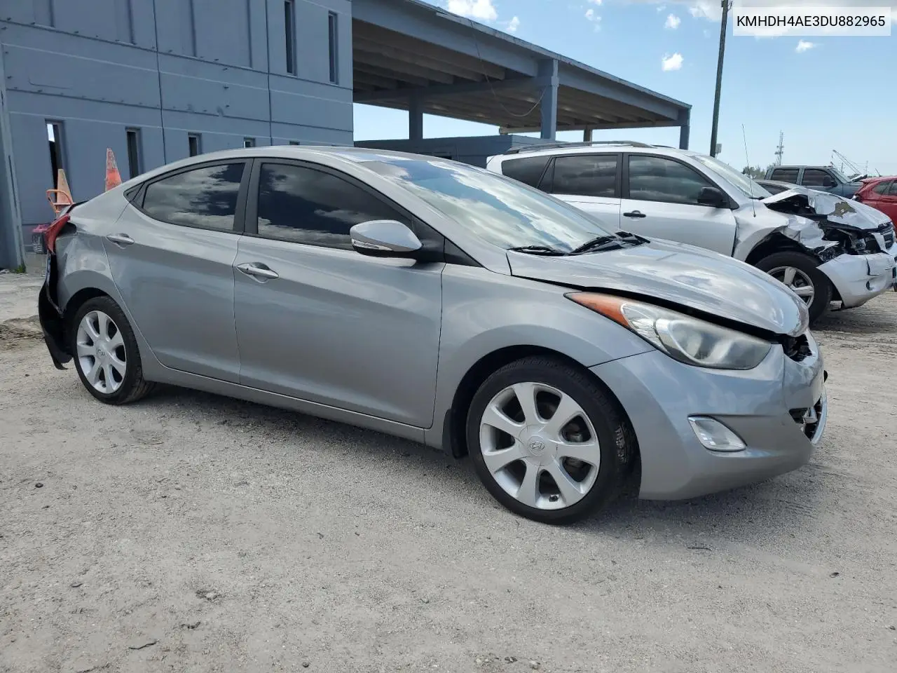 2013 Hyundai Elantra Gls VIN: KMHDH4AE3DU882965 Lot: 57071895
