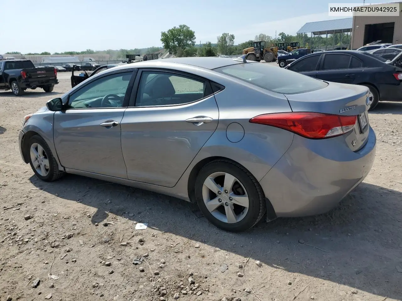 2013 Hyundai Elantra Gls VIN: KMHDH4AE7DU942925 Lot: 57130115