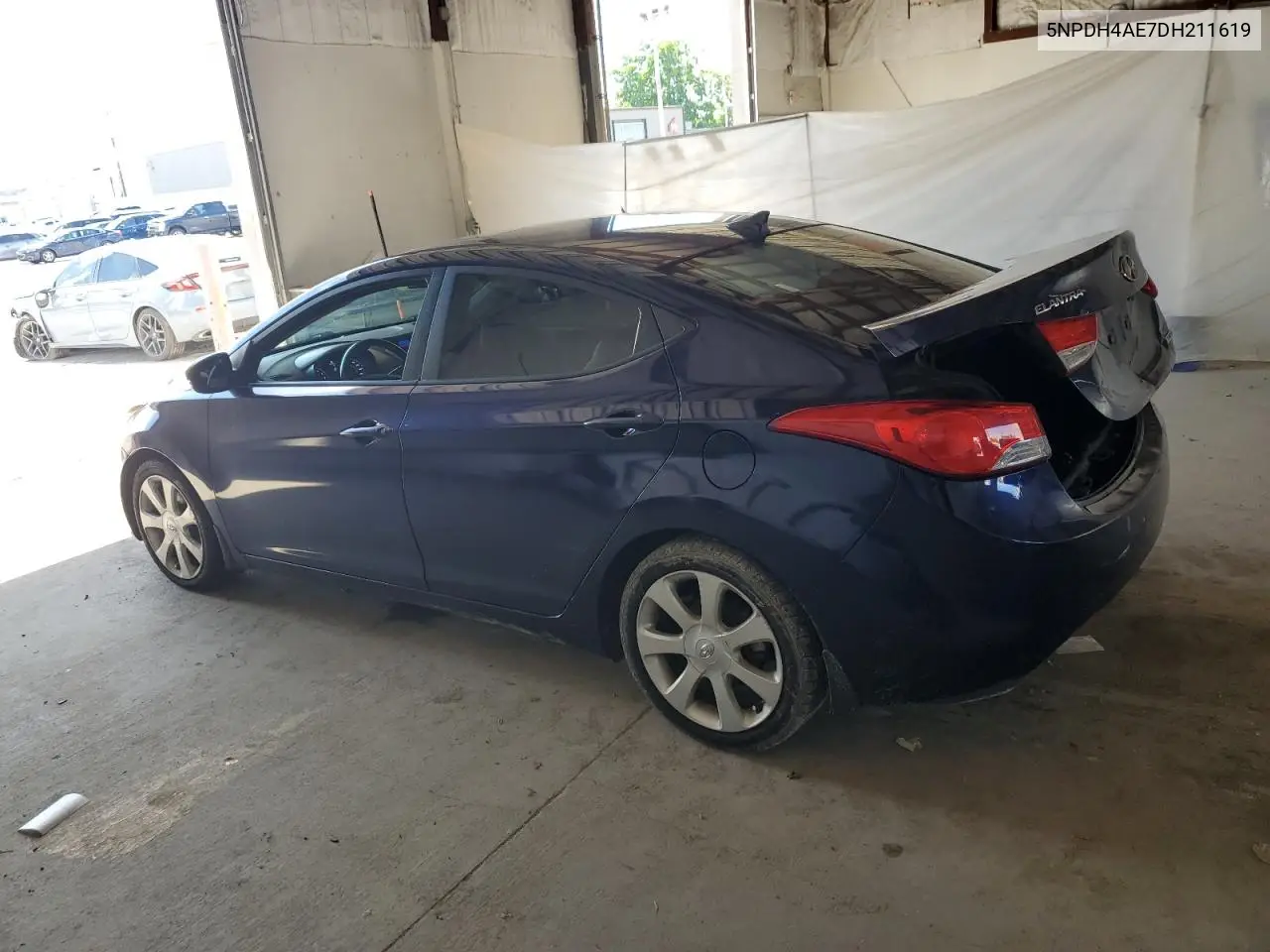 2013 Hyundai Elantra Gls VIN: 5NPDH4AE7DH211619 Lot: 60078865