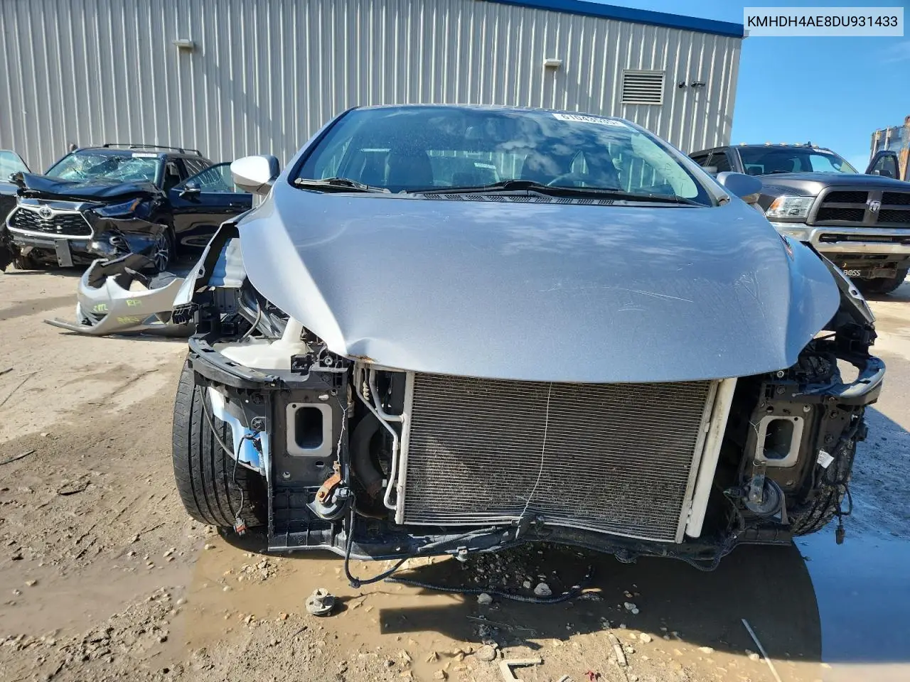 2013 Hyundai Elantra Gls VIN: KMHDH4AE8DU931433 Lot: 61043535