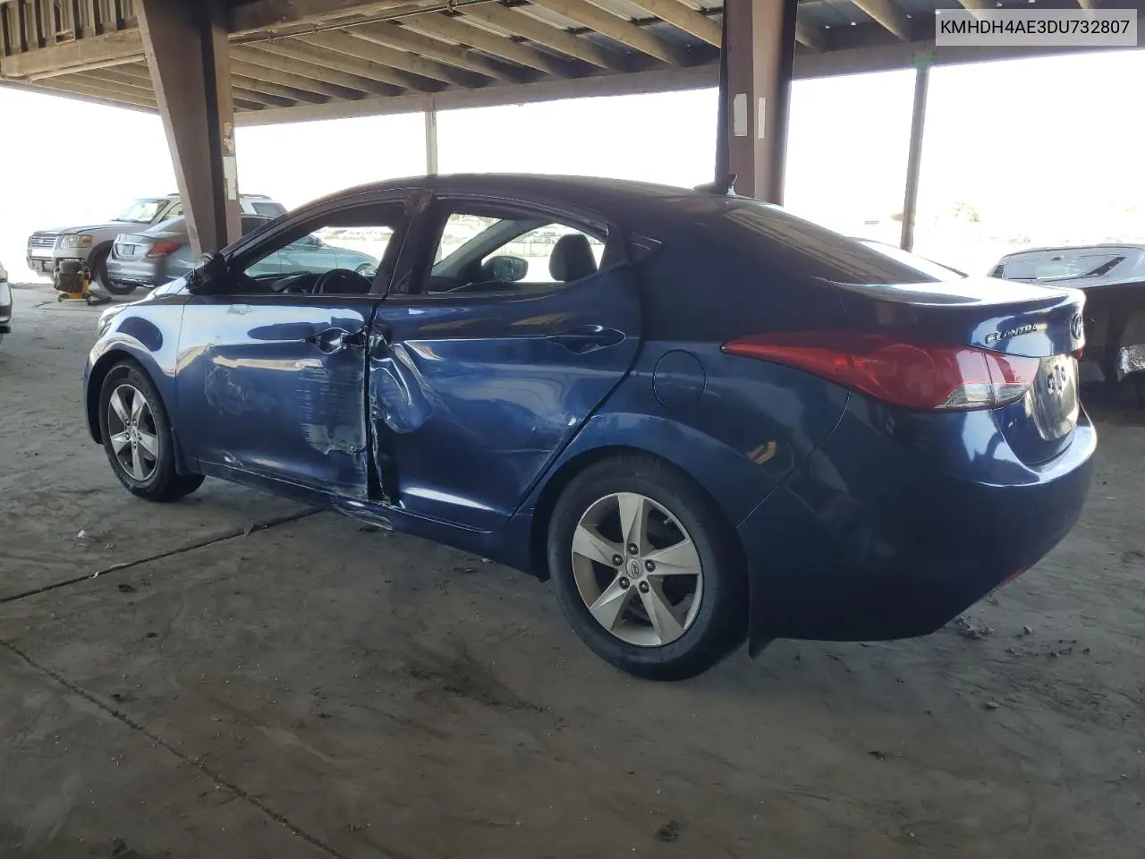 2013 Hyundai Elantra Gls VIN: KMHDH4AE3DU732807 Lot: 61097325