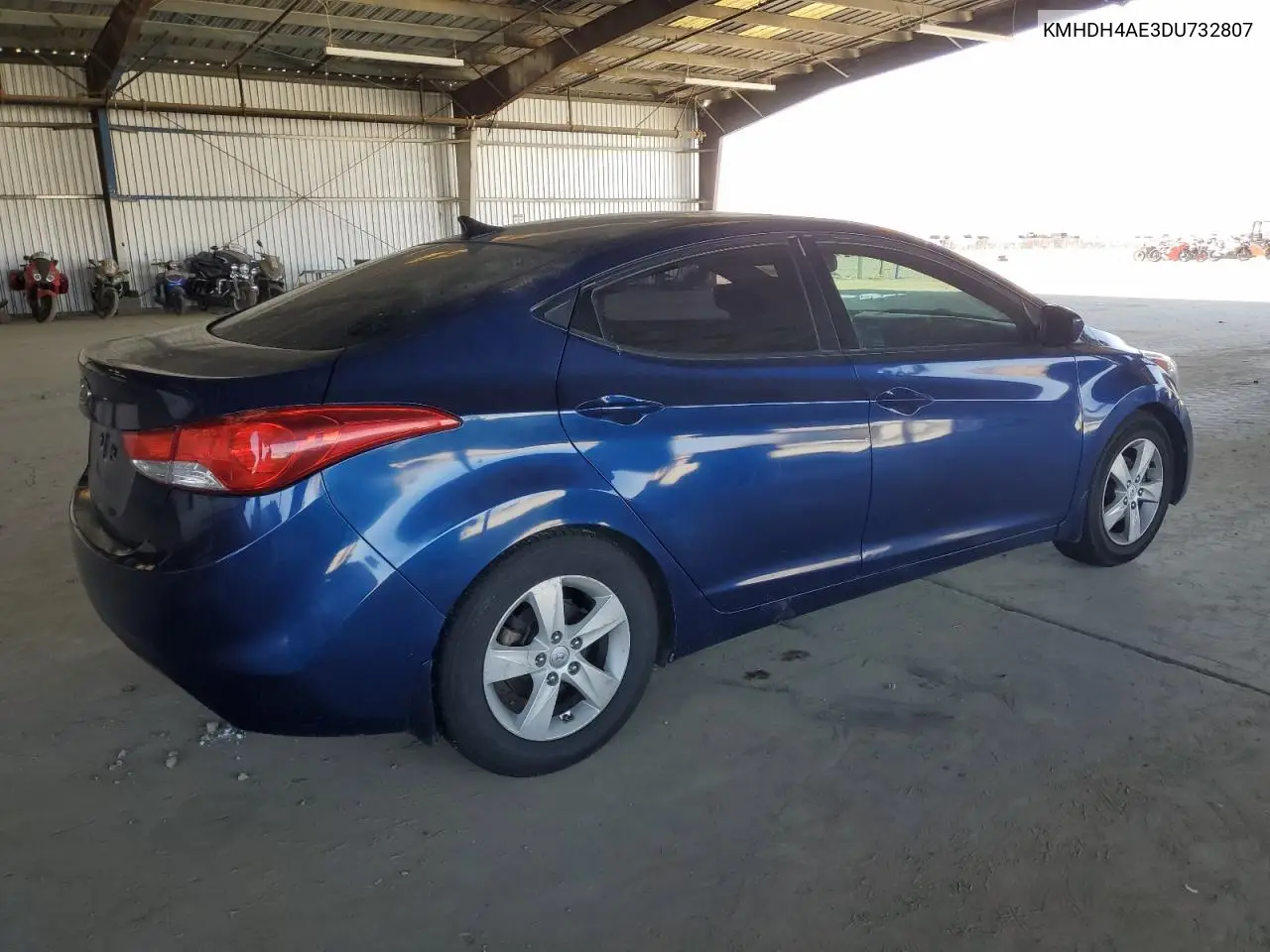 2013 Hyundai Elantra Gls VIN: KMHDH4AE3DU732807 Lot: 61097325