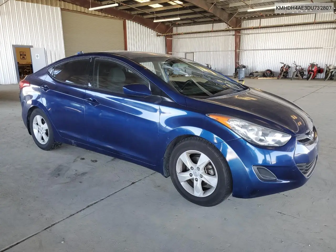 2013 Hyundai Elantra Gls VIN: KMHDH4AE3DU732807 Lot: 61097325