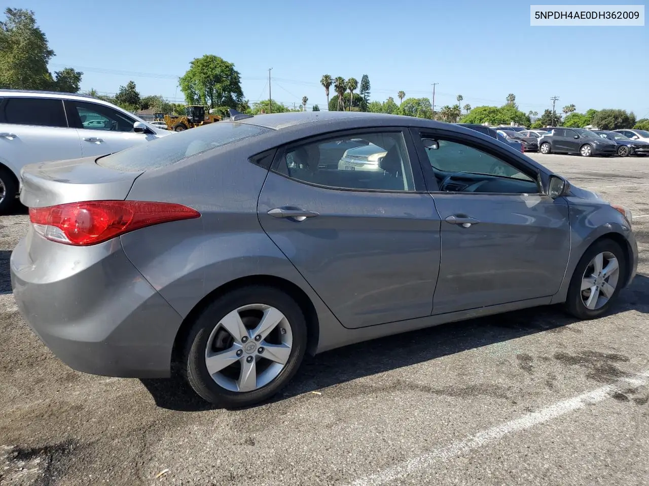 2013 Hyundai Elantra Gls VIN: 5NPDH4AE0DH362009 Lot: 61252105
