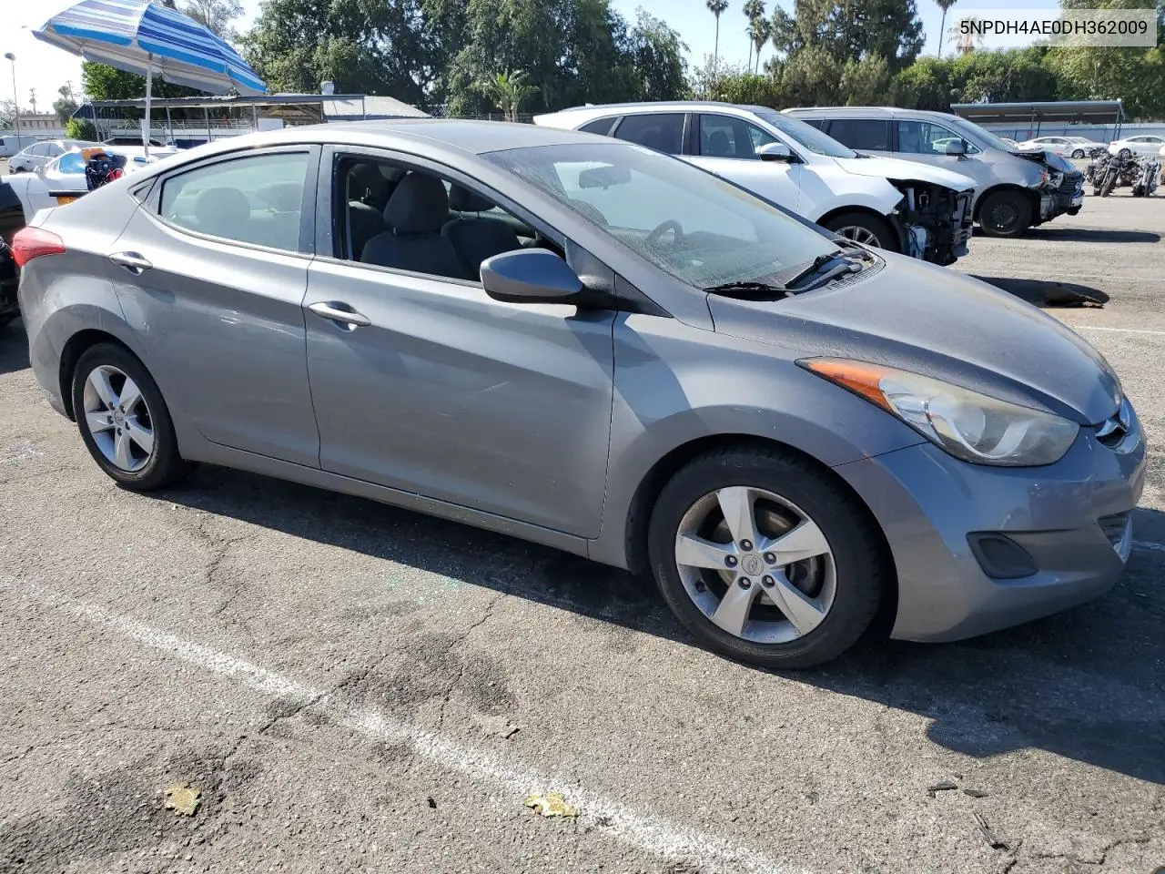 2013 Hyundai Elantra Gls VIN: 5NPDH4AE0DH362009 Lot: 61252105